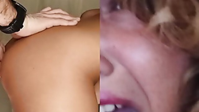 The MOST  and PAINFUL ANAL CREAMPIE for Gift at SAN VALENTINE&#'S DAY: STEPDADDY ROUGH and POWER FUCKS his STEPDAUGHTER in the Bathroom