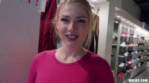 Public Pickups Gorgeous Girl Lucy Heart Blonde Filled With Customer Service