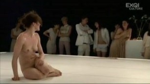 nude on stage
