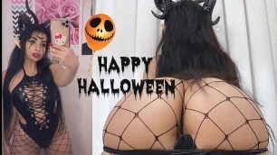 Halloween 2020 - Succubus summoned - Porn horror - Dirty Talking&comma; Blowjob&comma; Fuck Tits - Cum in Mouth