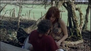 Naked Kelly Reilly Outdoor Sex Scene Topless Puffball (2007)