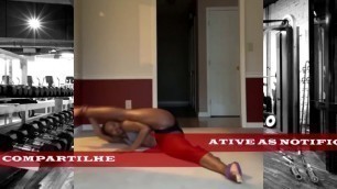 sidemen yoga vane Stretching with Challenge (Krystal Tantricyogi)
