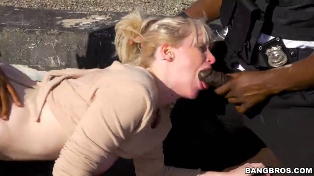 Blonde Kiki Parker White Mayors Daughter fucked by Black Law