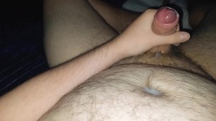Chubby Cumming & Moaning