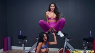 Wife Takes Friend Cum Sophia Leone And Katana Kombat Dual Dildocycles Wifefuking